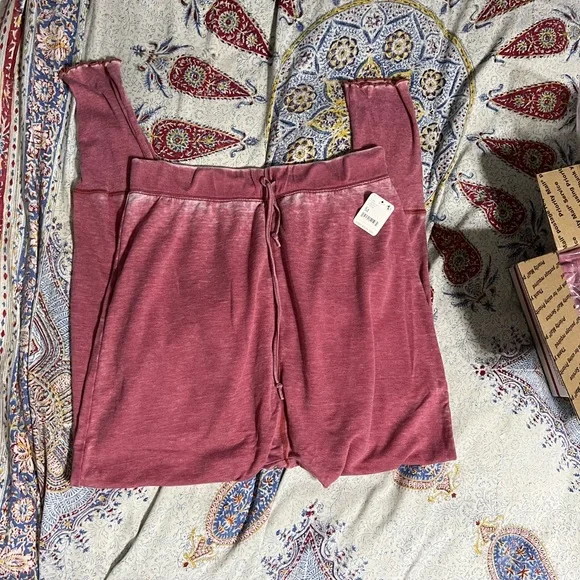 NWT Intimately Free People Cozy All Day harem leggings sz M - Picture 3 of 4